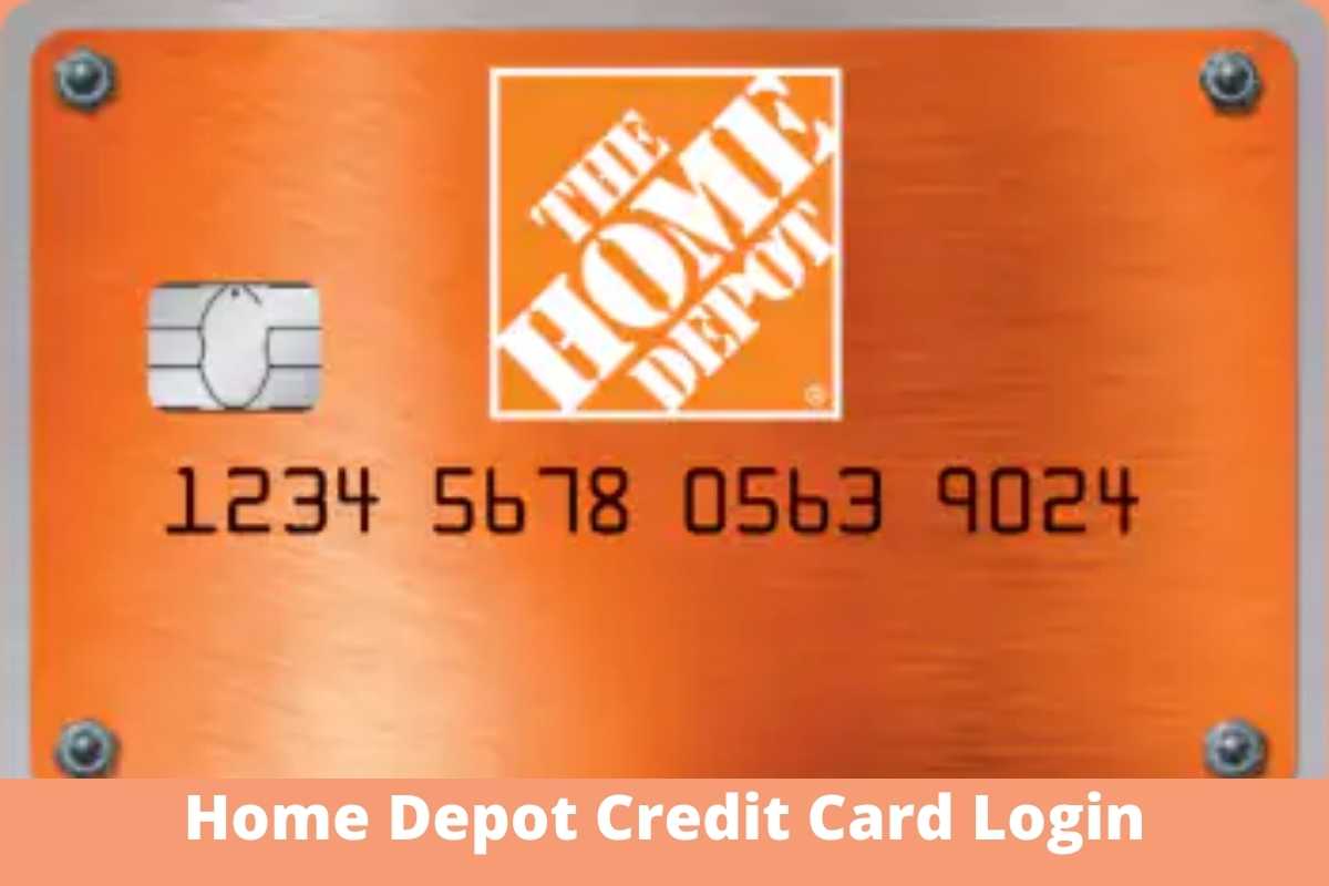 Home Depot Credit Card Login