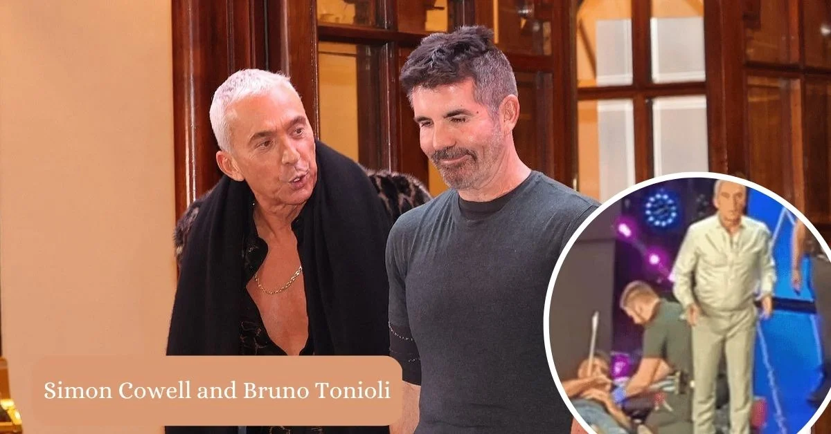 Simon Cowell and Bruno Tonioli