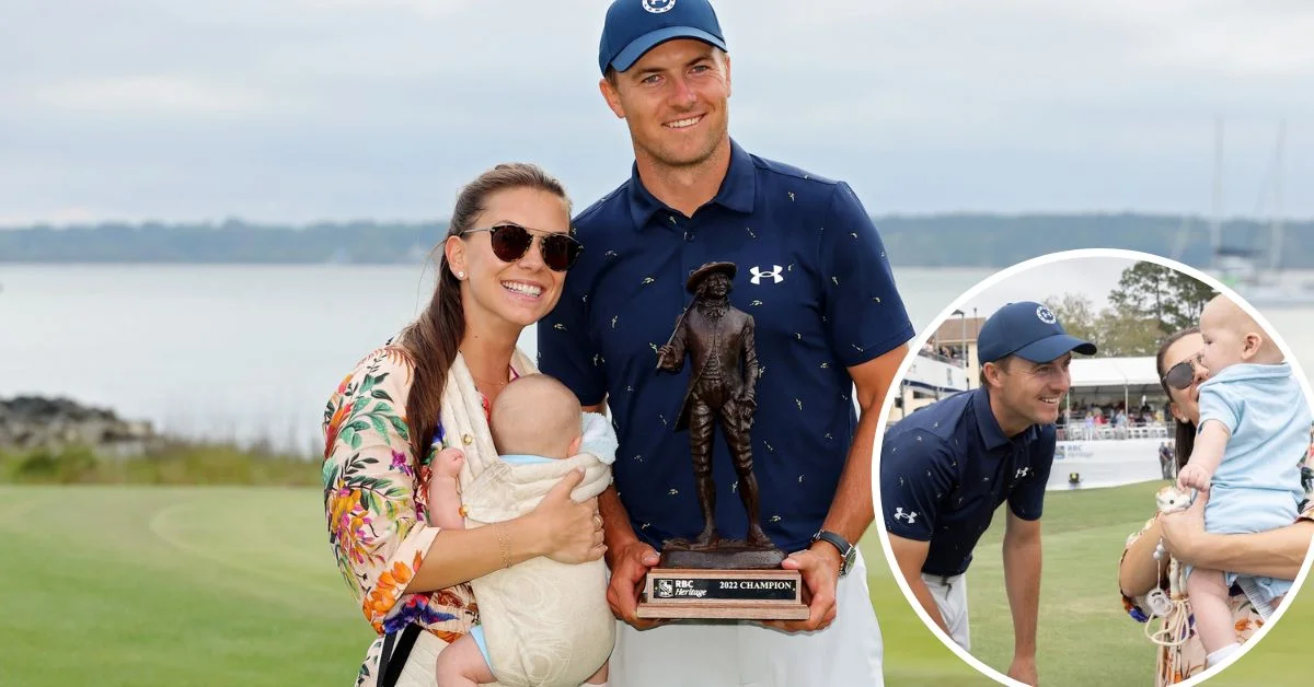 Annie and Jordan Spieth 1st Child