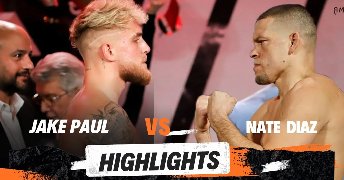 Jake Paul vs Nate Diaz