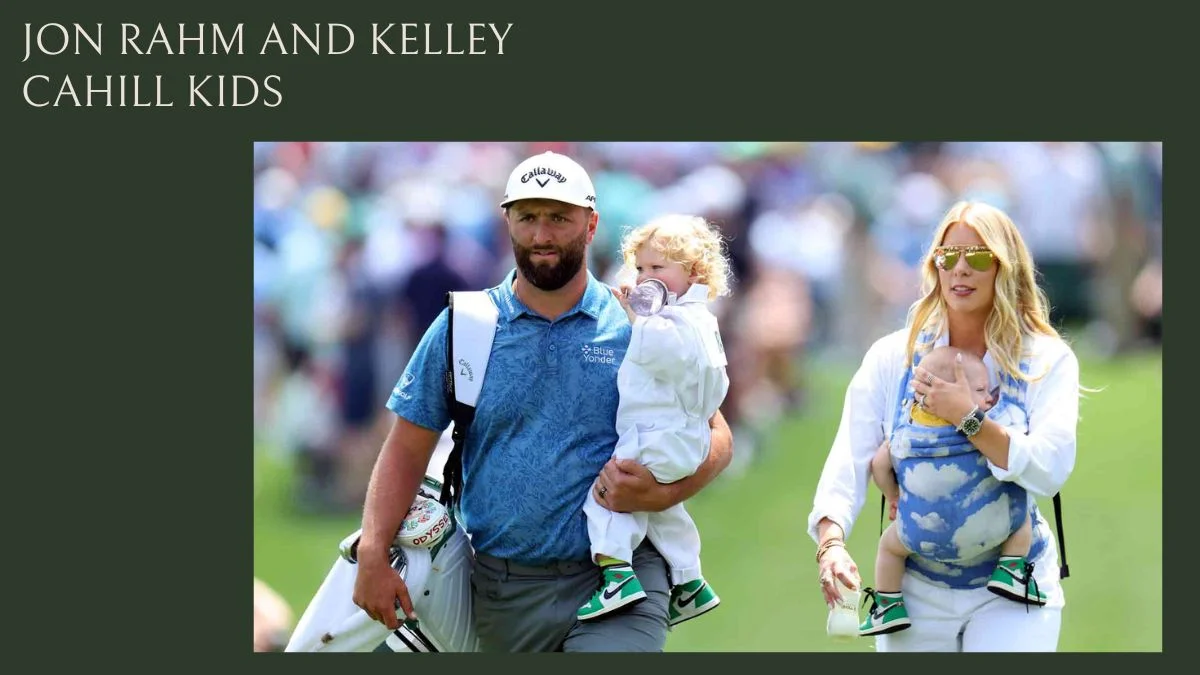 Jon Rahm and Kelley Cahill Kids