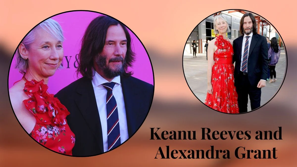 Keanu Reeves and Alexandra Grant