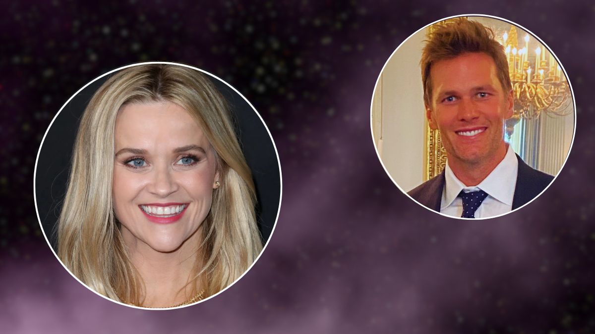 Reese Witherspoon and Tom Brady 