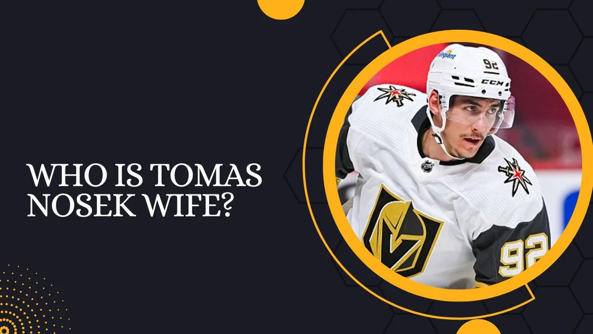 Who is Tomas Nosek Wife