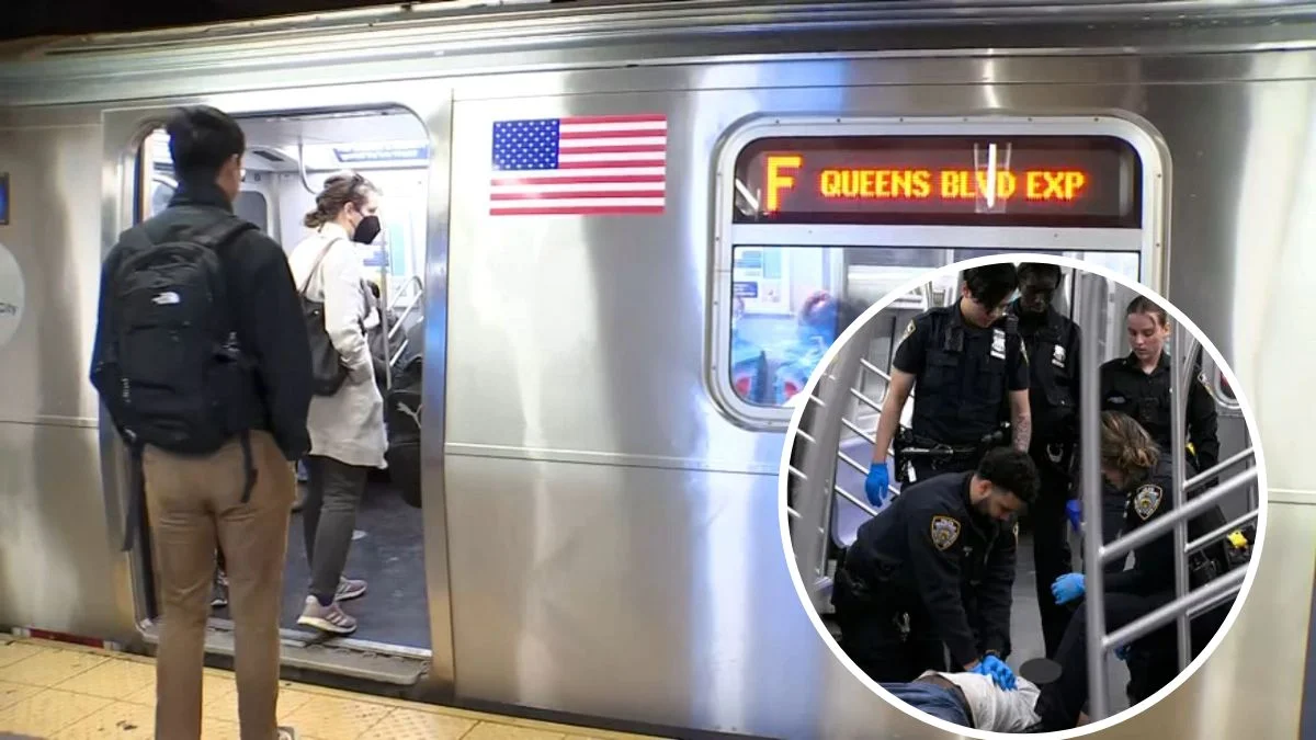 A homeless Man Ch0ked to Deἀth on Subway