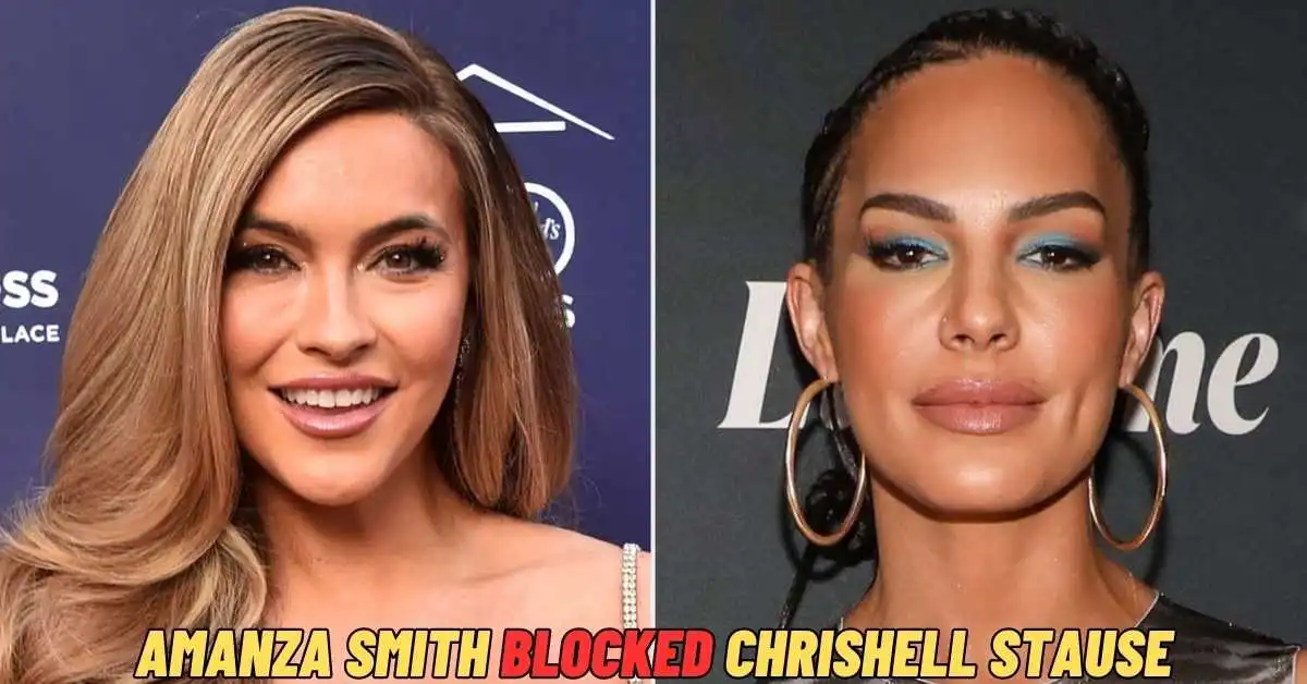 Amanza Smith Blocked Chrishell Stause