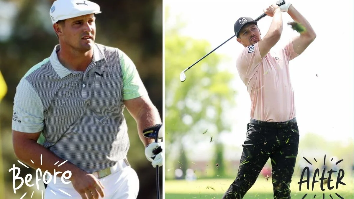 Bryson DeChambeau Weight Loss before andn after