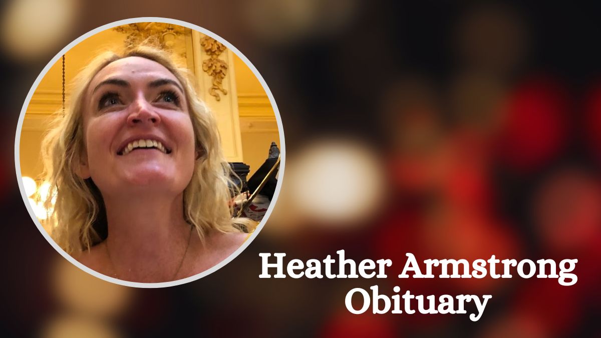 Heather Armstrong Obituary