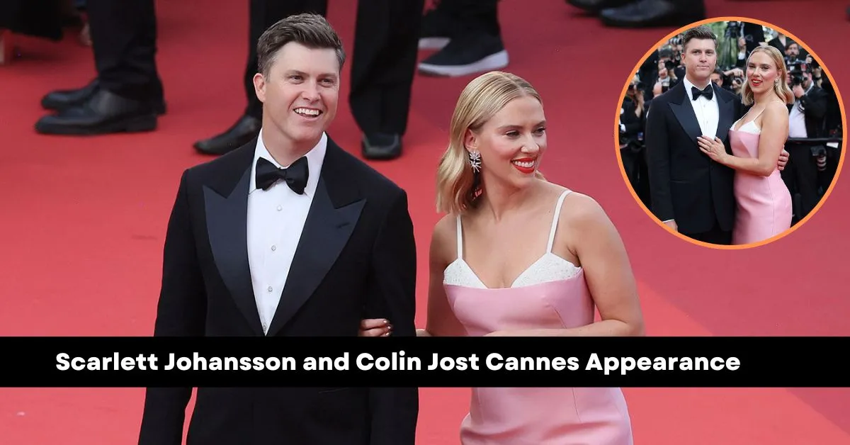 Scarlett Johansson and Colin Jost Cannes Appearance