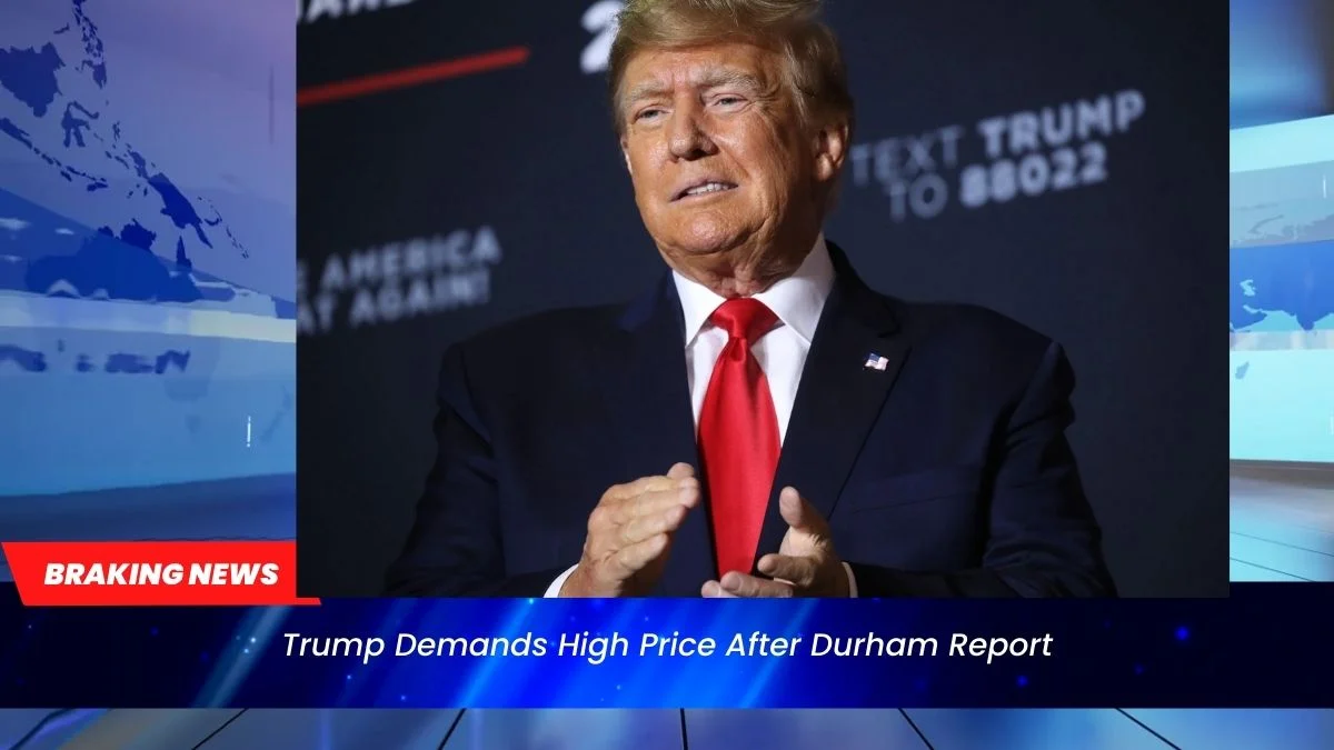 Trump Demands High Price After Durham Report