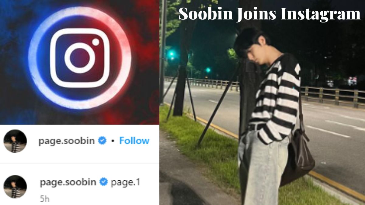 Soobin Joins Instagram