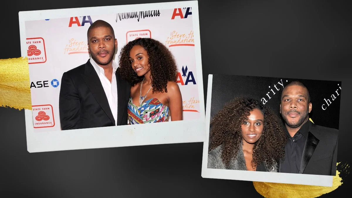 Tyler Perry and Gelila Bekele