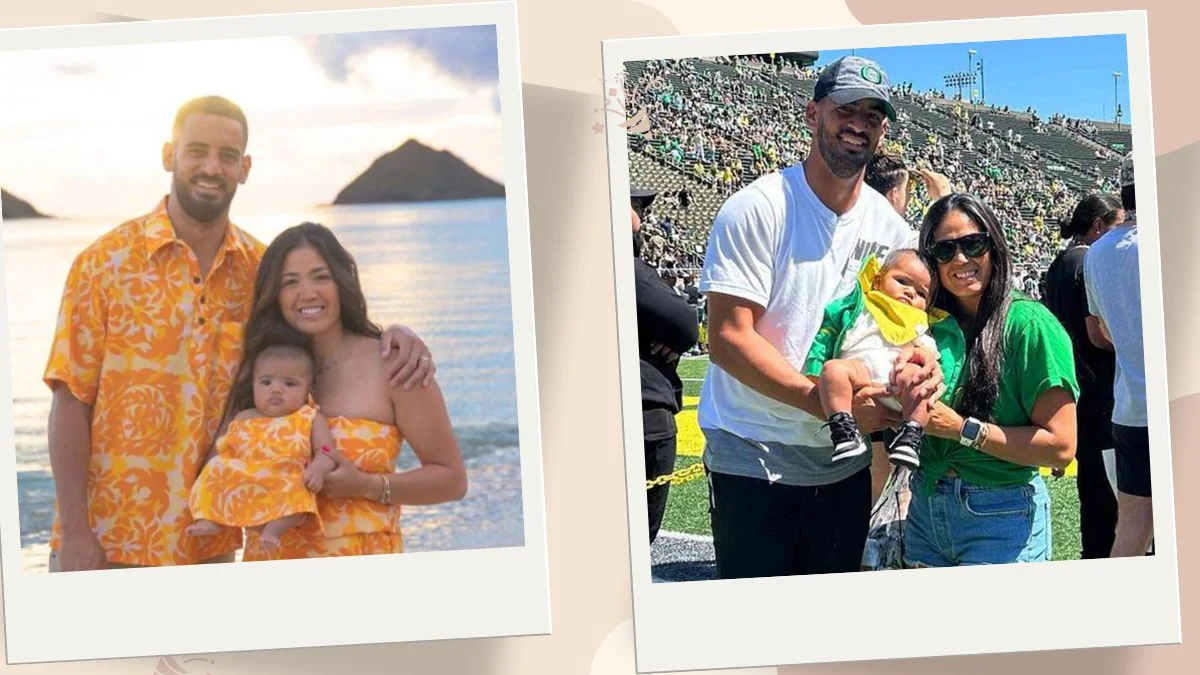 Marcus Mariota and Kiyomi Daughter