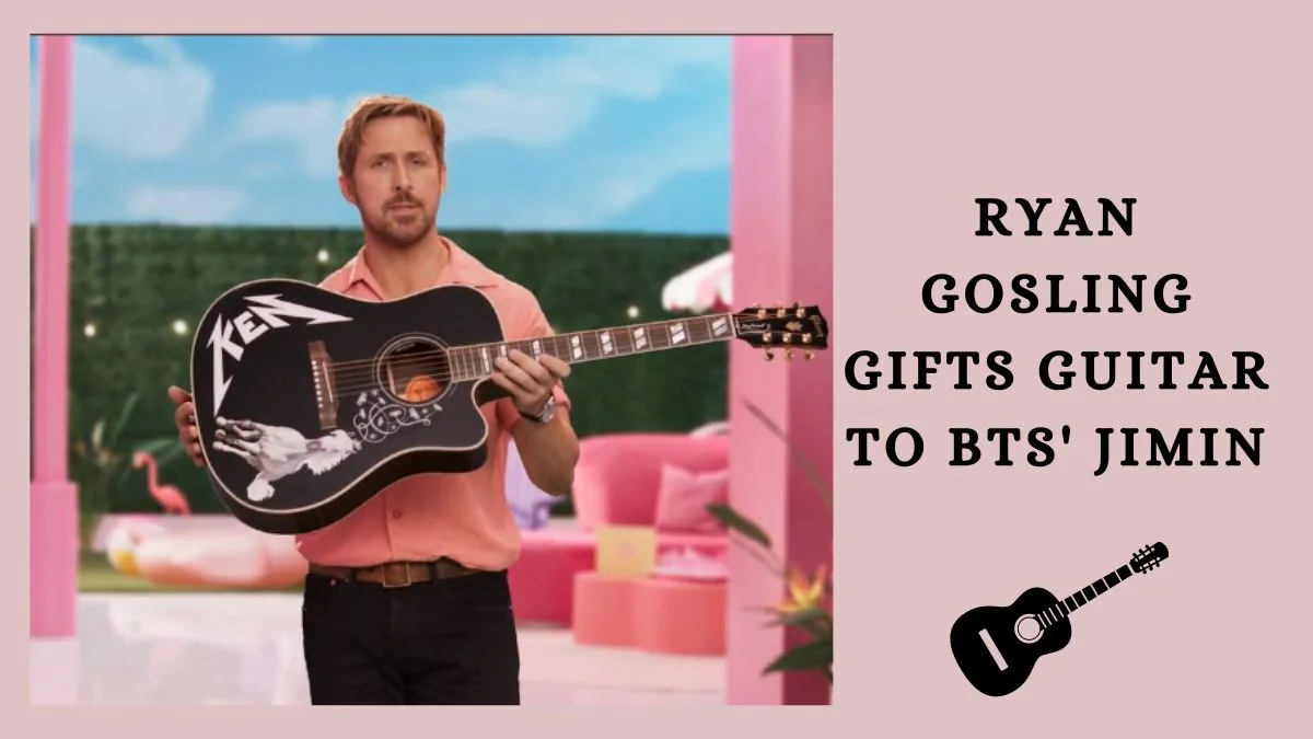 Ryan Gosling Gifts Guitar to BTS' Jimin