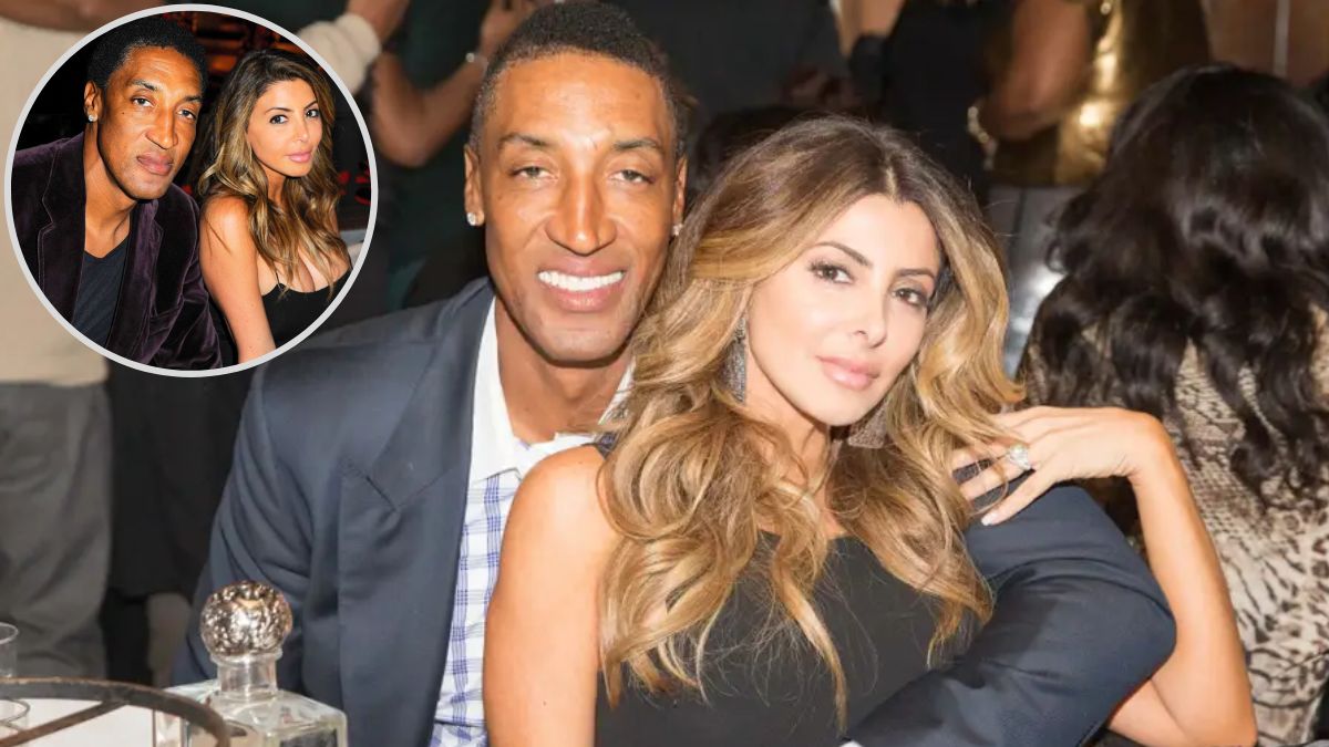 Scotty Pippen With His Ex Wife