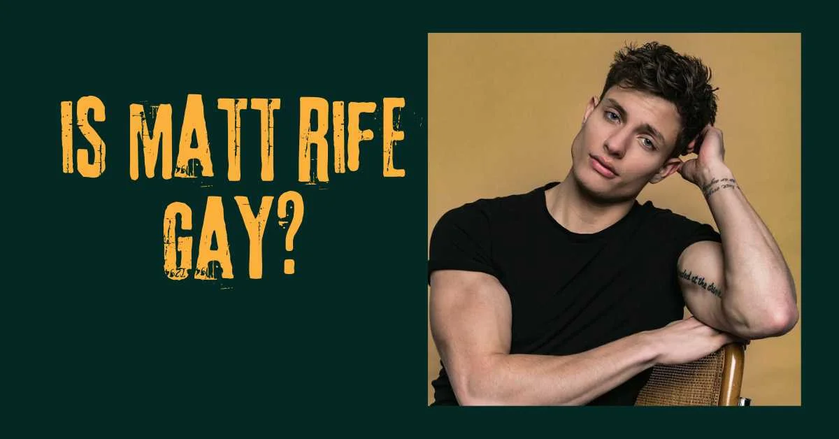 is matt rife gay