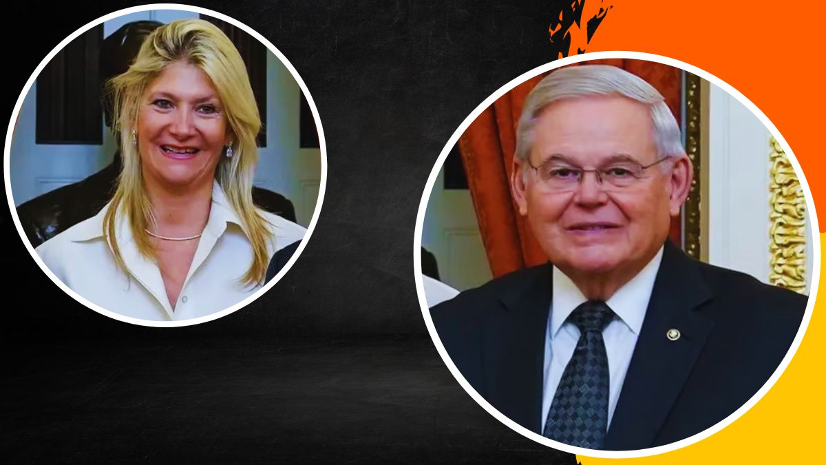 Nadine Arslanian & Bob Menendez