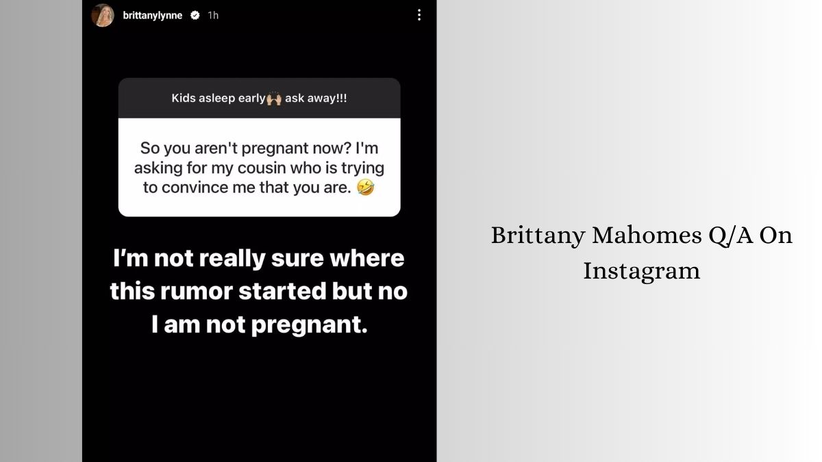 Brittany Mahomes QA On Instagram