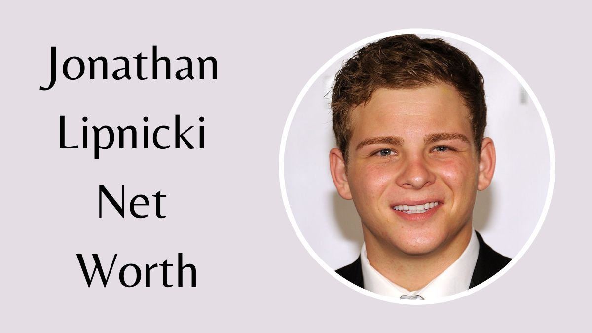 Jonathan Lipnicki Net Worth