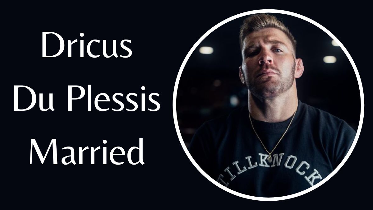 Dricus Du Plessis Married