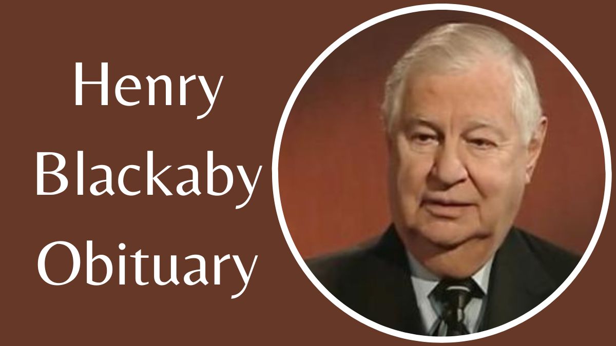 Henry Blackaby Obituary