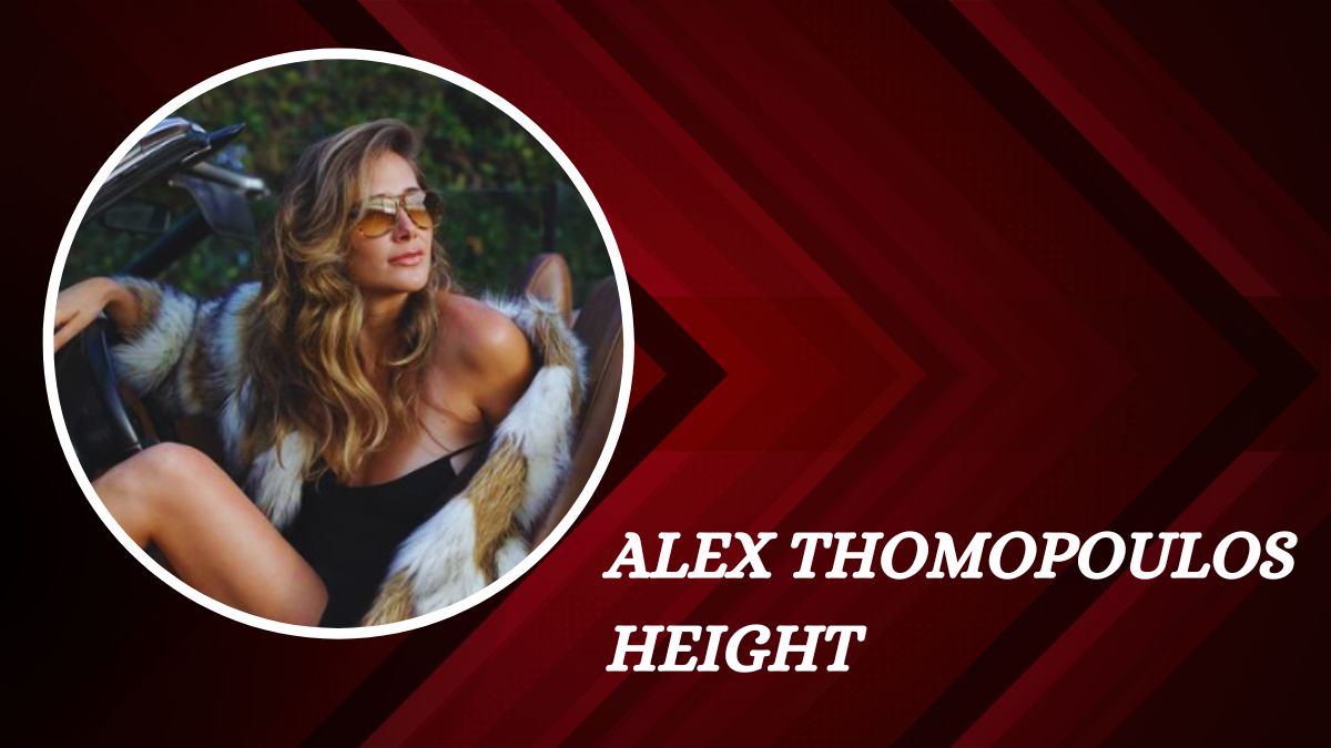 Alex Thomopoulos Height